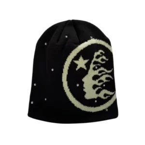 Black Hellstar Starry Night Beanie