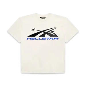 Hellstar Blue Sports Core Logo Gel T-Shirt