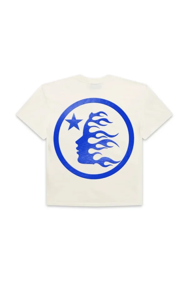 Hellstar Blue Sports Core Logo Gel T-Shirt