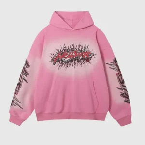 Hellstar Studios Records Hoodie Pink