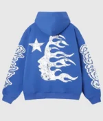 Hellstar Studios Records Yoga Hoodie Blue