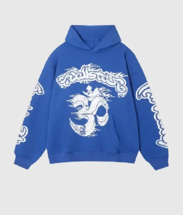 Hellstar Studios Records Yoga Tracksuit Blue