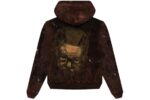 Hellstar Graffiti Brown Hoodie