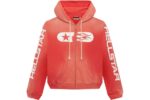 Hellstar Studios Zip Red Hoodie